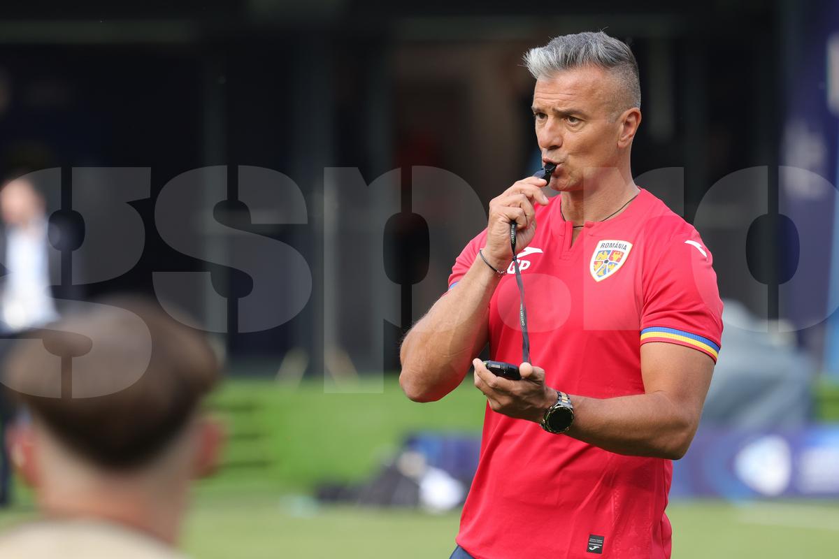 Antrenamentul de marţi din Trnava al echipei naţionale de tineret