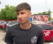 Alexandru Musi, prezentându-se pentru vizita medicală de la Dinamo