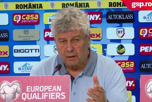 Mircea Lucescu, în conferința de după România - Cipru