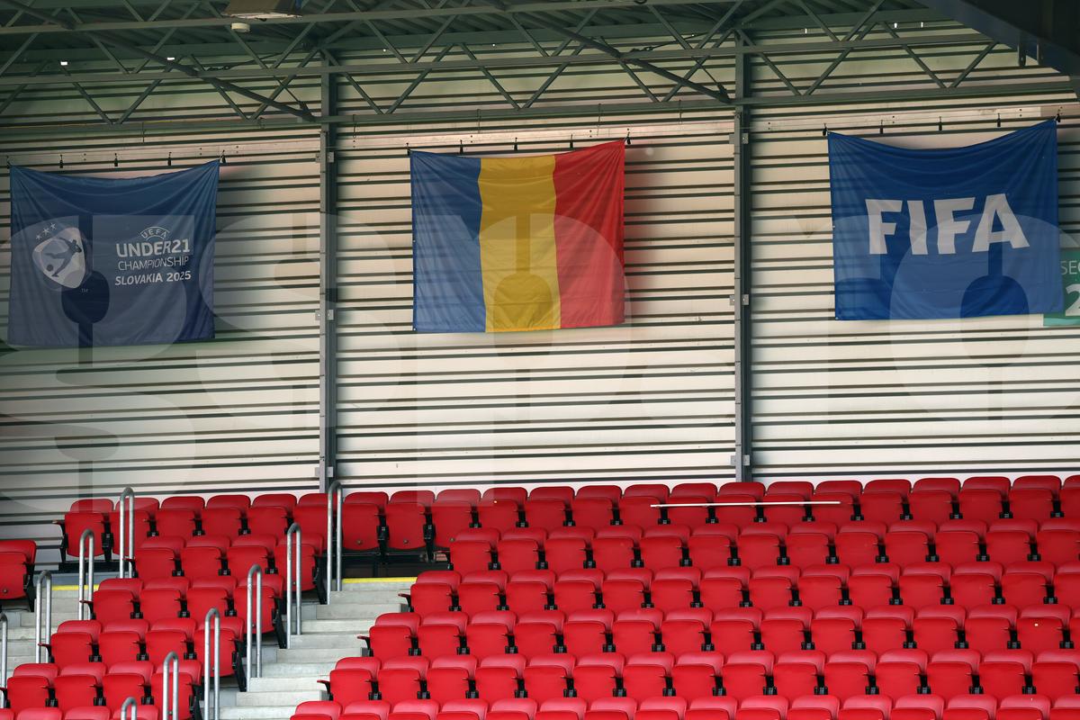 Antrenamentul de marţi din Trnava al echipei naţionale de tineret