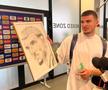 Valentin Mihăilă a primit un cadou din partea unui suporter