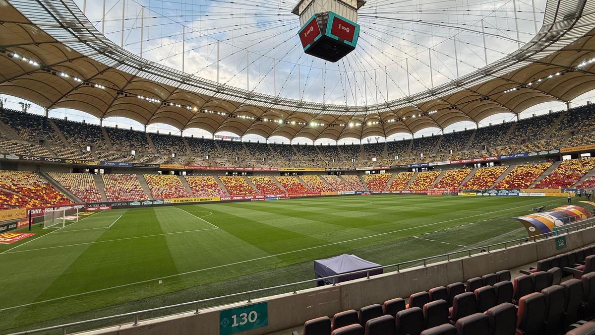Imagini surprinse înainte de România - Cipru, 10 iunie 2025