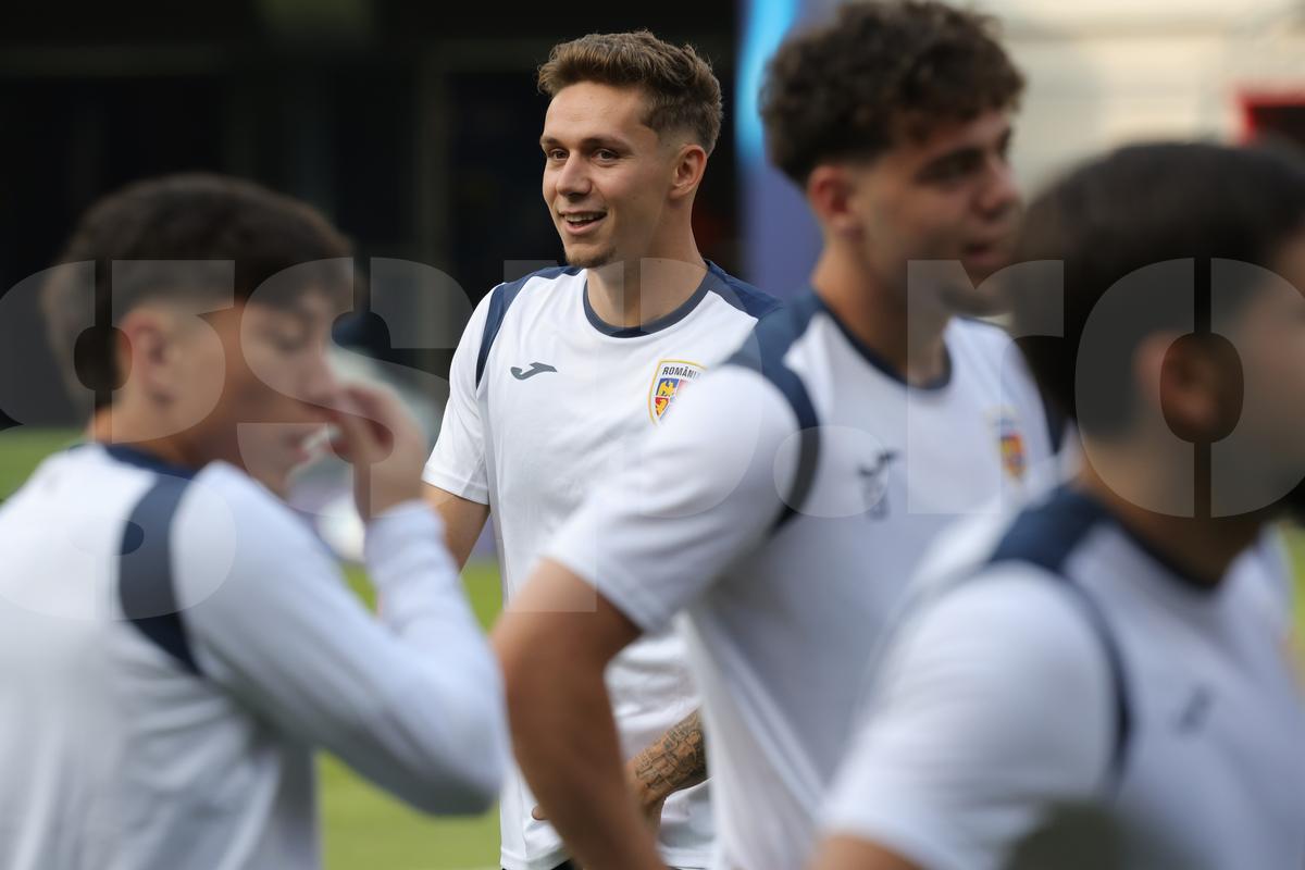 Antrenamentul de marţi din Trnava al echipei naţionale de tineret