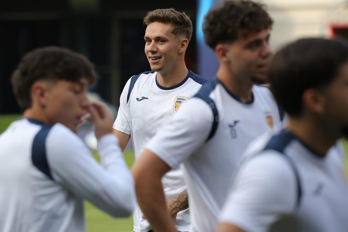 Antrenamentul de marţi din Trnava al echipei naţionale de tineret