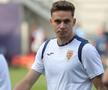 Louis Munteanu, la antrenamentul de marţi din Trnava al echipei naţionale de tineret FOTO: Ionuţ Iordache (GSP)