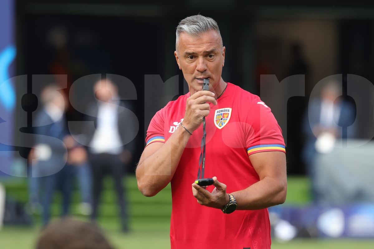 Antrenamentul de marţi din Trnava al echipei naţionale de tineret