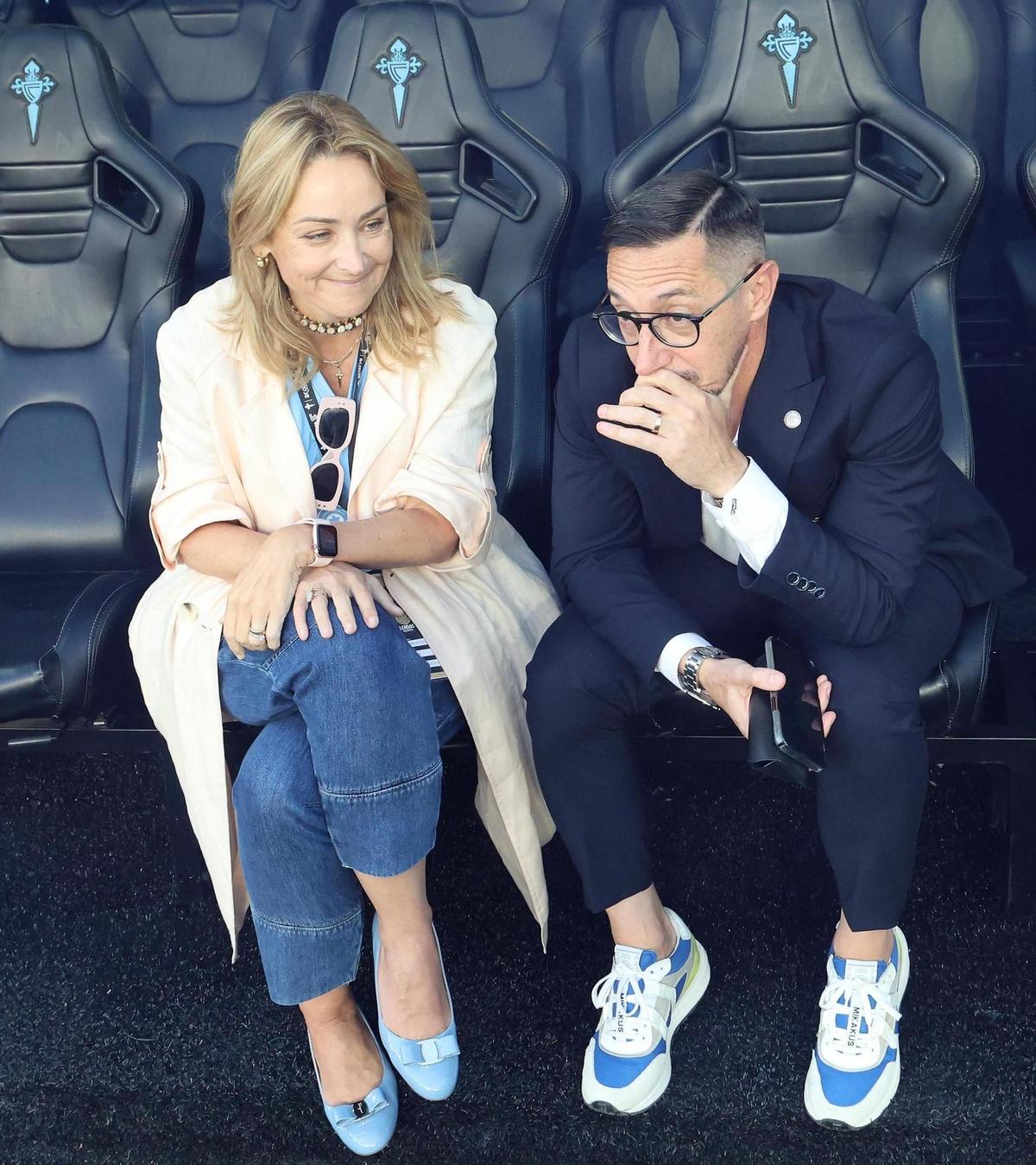 Din noiembrie 2023, președintele lui Celta Vigo este Maria, fiica patronului Carlos Mouriño