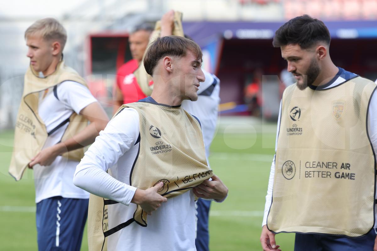Antrenamentul de marţi din Trnava al echipei naţionale de tineret
