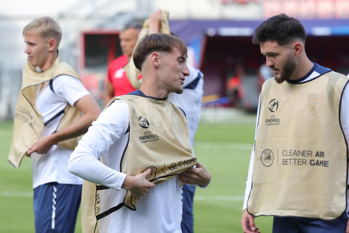 Antrenamentul de marţi din Trnava al echipei naţionale de tineret
