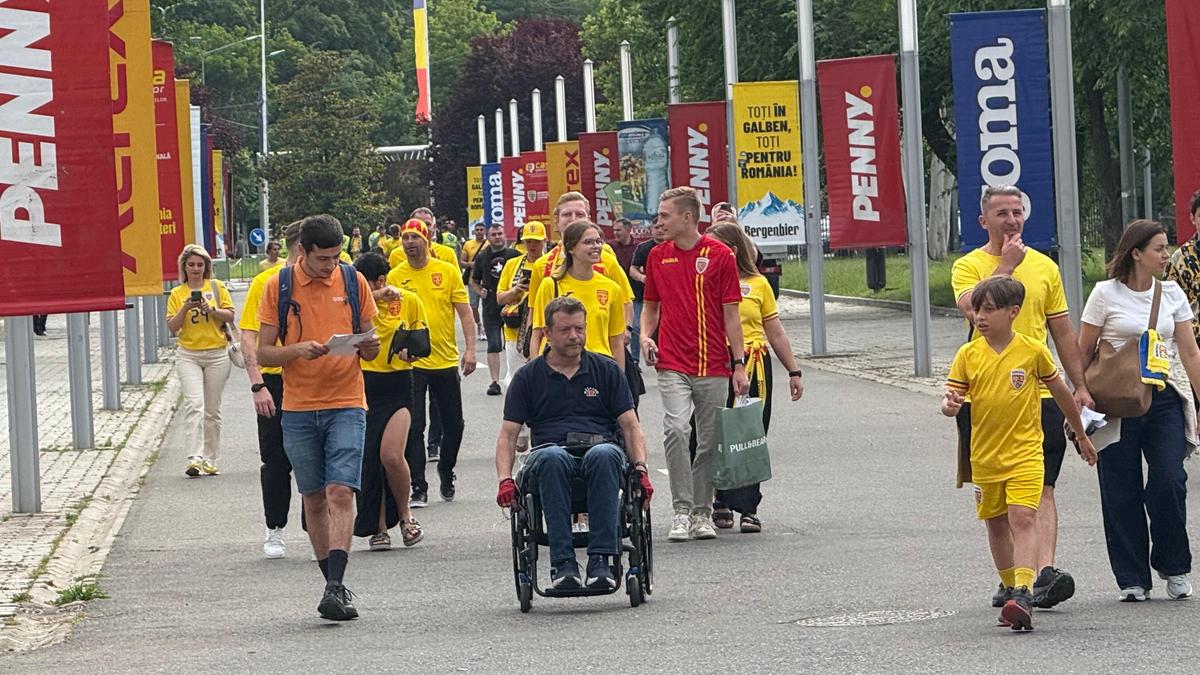 Imagini surprinse înainte de România - Cipru, 10 iunie 2025