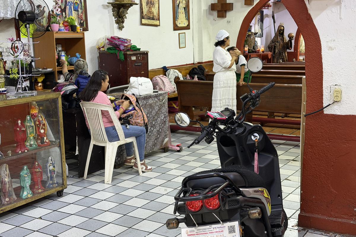 Imagini de la Santuario de la Santa Muerte