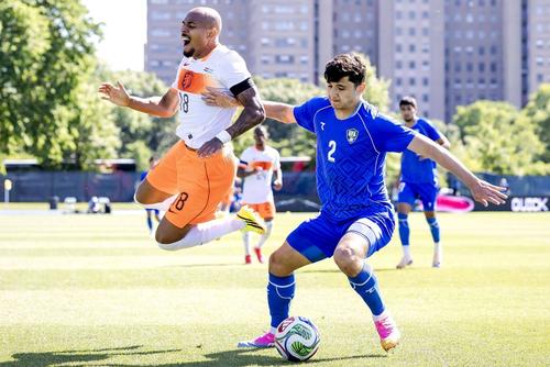 Donyell Malen a ratat incredibil cu  Uzbekistan Foto: Imago Images