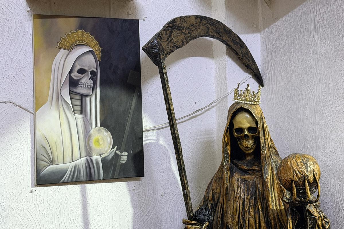 Imagini de la Santuario de la Santa Muerte