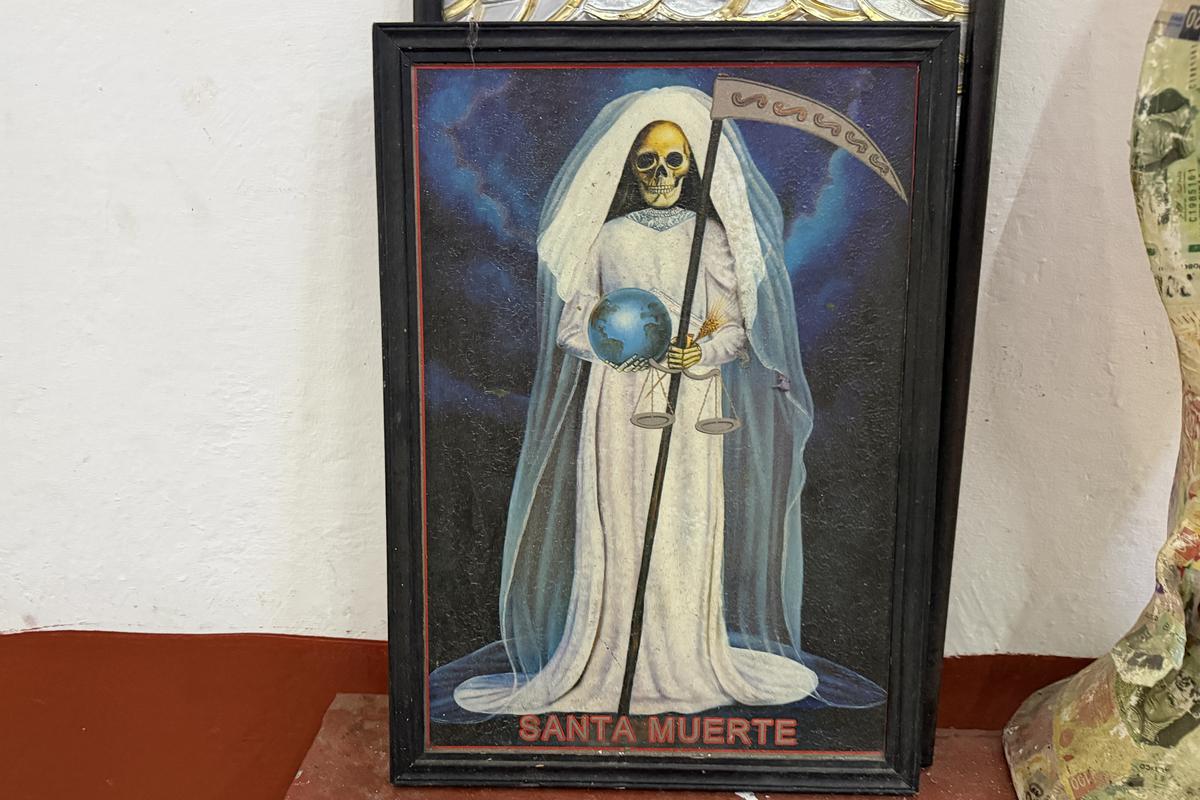 Imagini de la Santuario de la Santa Muerte