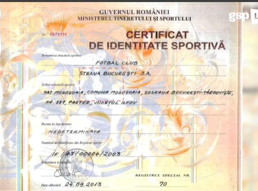 Documentul prezentat de Adrian Topîrceanu EXCLUSIV Document BOMBĂ la GSP Live: de ce trebuia să fie dezafiliată FCSB» De ce a luat Viitorul titlul în 2017: „Ăsta a fost atuul”