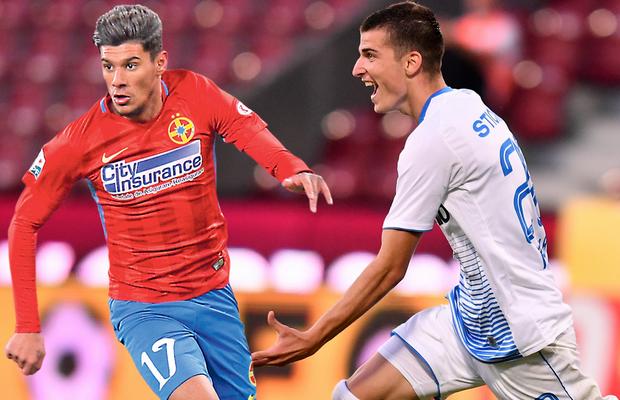 CRAIOVA - FCSB. Duel direct între cei mai buni atacanți români » Coman vs Mihăilă, confruntarea din care Rădoi va alege titularul naționalei