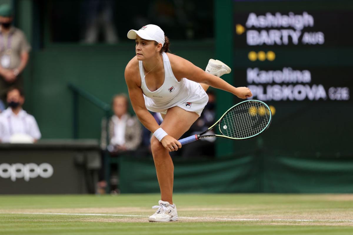 Ashleigh Barty - Karolina Pliskova, finala Wimbledon 2021
