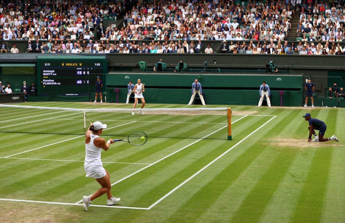 Ashleigh Barty - Karolina Pliskova, finala Wimbledon 2021