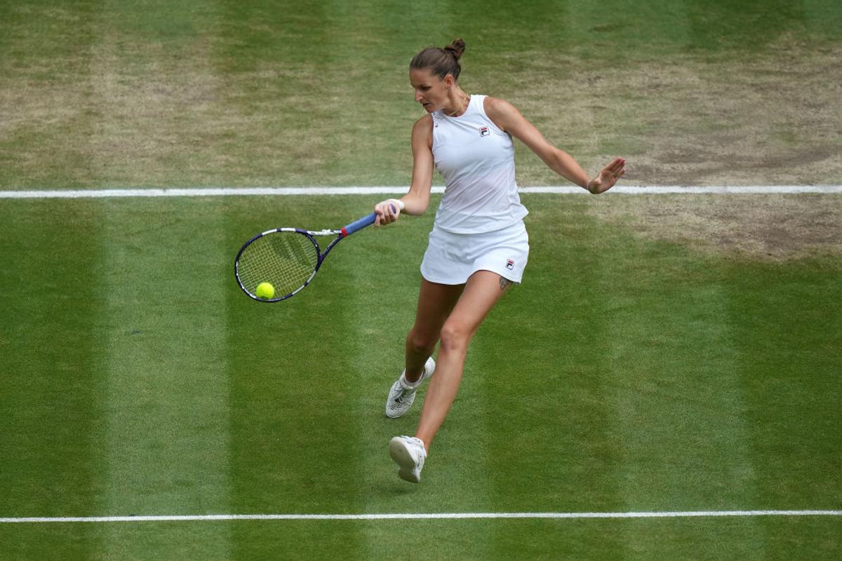Ashleigh Barty - Karolina Pliskova, finala Wimbledon 2021