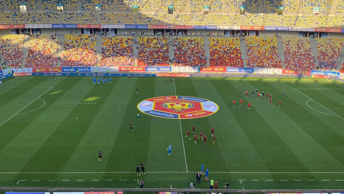 Bannerul oltenilor a creat confuzie pe Arena Națională: „6 ani de la prima strigare”