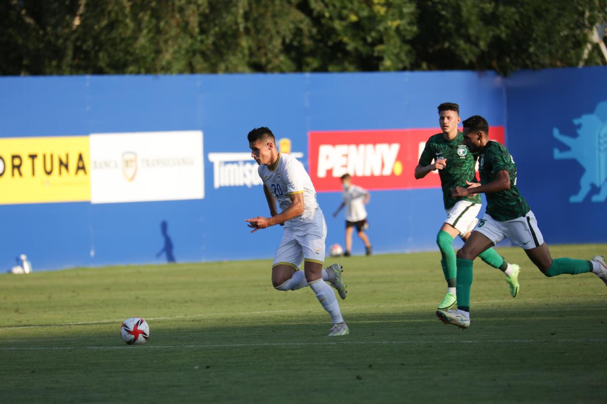 FOTO România U23 - Arabia Saudită U23 1-1, amical 10.07.2021