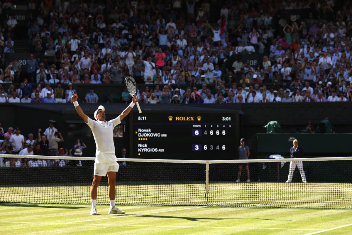 Novak Djokovic - Nick Kyrgios, marea finală de la Wimbledon 2022