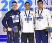 Campionatele Europene de natație la juniori, desfășurate la Otopeni, au ajuns în ultima zi. David Popovici (17 ani) a cucerit aurul la 100 de metri liber. Vlad Stancu (16 ani) a împărțit argintul în proba de 400 metri liber. // FOTO: Cristi Preda