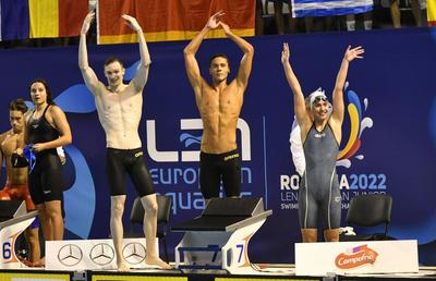 România, locul 3 în clasamentul medaliilor la Europenele de la Otopeni » David Popovici, MVP-ul competiției
