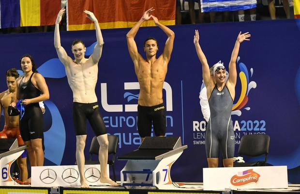 România, locul 3 în clasamentul medaliilor la Europenele de la Otopeni » David Popovici, MVP-ul competiției