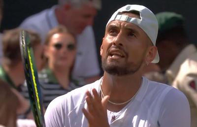 „E beată! Știu exact cine e” » Kyrgios s-a enervat în finala Wimbledon! I-a cerut arbitrului să dea afară o femeie din tribună