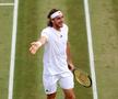 Christopher Eubanks, victorie cu Tsitsipas la Wimbledon 2023