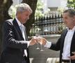 Cristiano Bergodi și Gigi Becali, în 2009, când italianul a fost antrenorul FCSB