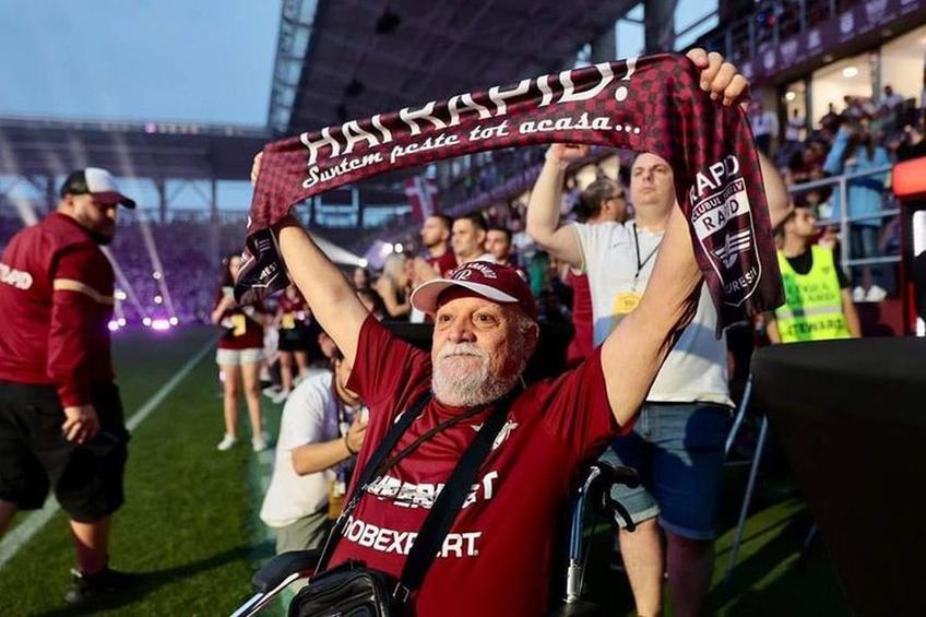 Ioan Mihai Mache, la centenarul Rapidului