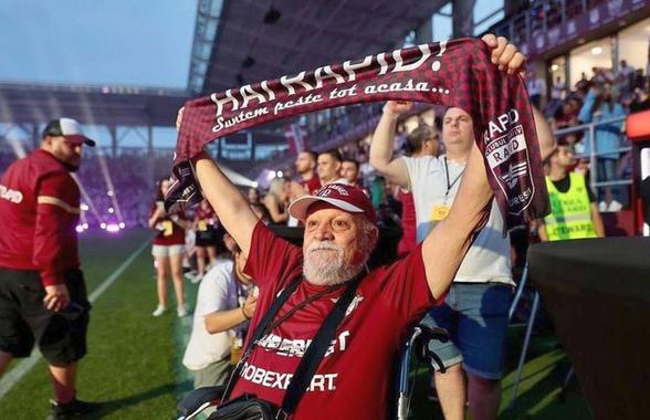 Cum trăiește un rapidist vechi ziua meciului cu FCSB: „Asta înseamnă”