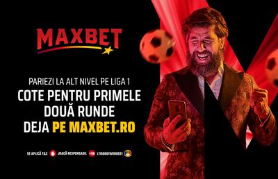 Pariezi la Alt Nivel pe startul Ligii 1 cu MaxBet.ro