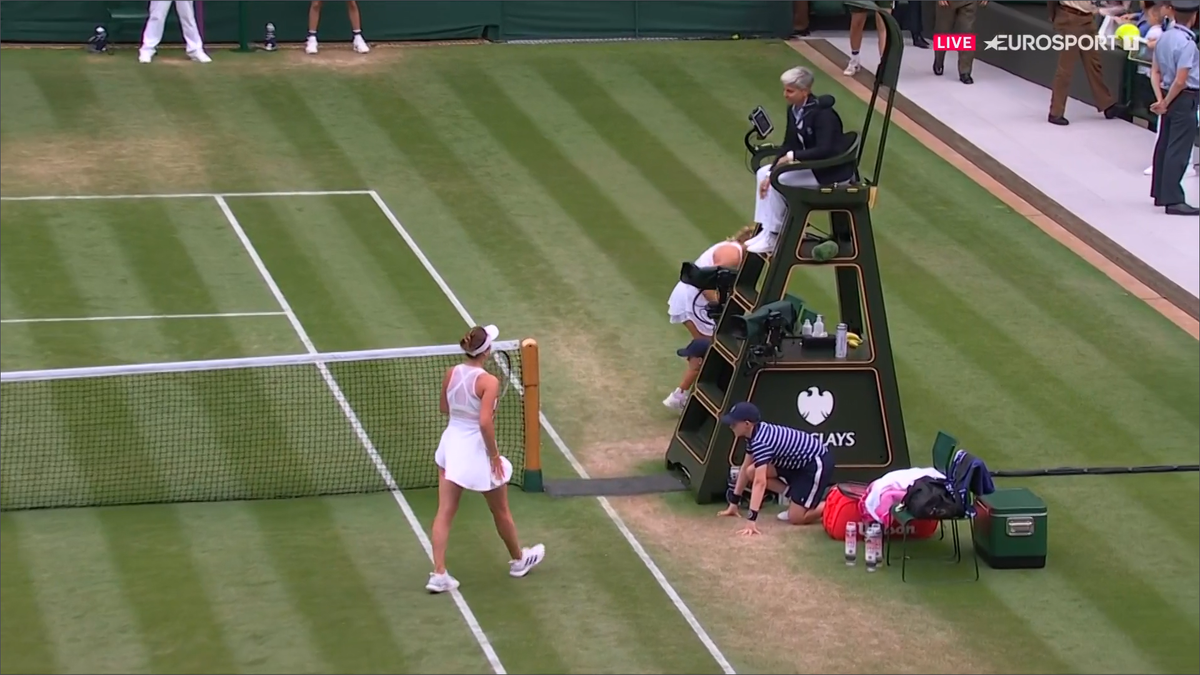 Momente tensionate, după duelul Svitolina - Azarenka de la Wimbledon » Fluierături din tribune: „Ce era să fac, să o aștept?”