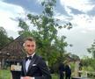 Imagini de la nunta lui Denis Drăguș » Nașul mirilor, Marius Șumudică, în frac la Ciolpani: „Budescu și Alibec sunt apă de ploaie pe lângă el!”