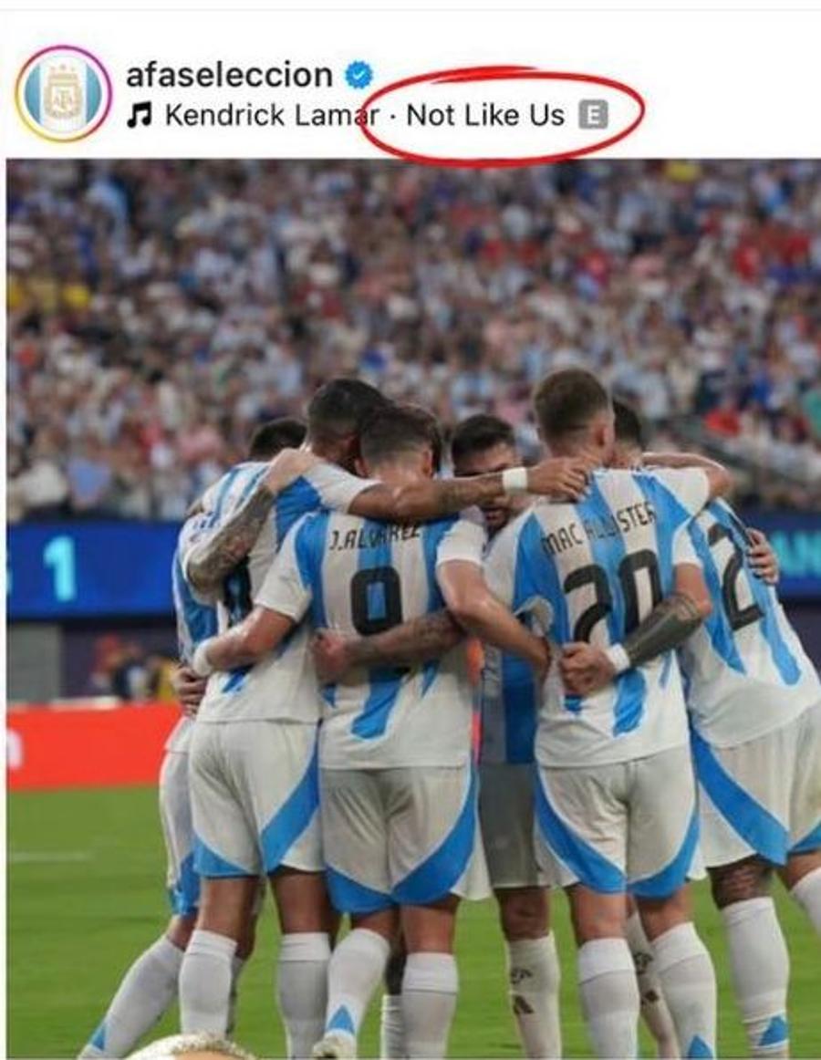 Postarea de pe Instagram a Argentinei Drake a pariat 300.000 de dolari pe Canada că va elimina Argentina la Copa America » „Pumele” au râs de rapper pe internet
