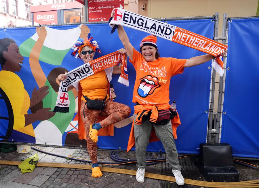 10 detalii observate pe stadion la Olanda - Anglia » „It's coming home, it's coming home!”. Berlin, ultima redută!