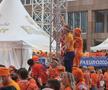 Atmosfera din fan zone-ul Olandei în timpul meciului cu Anglia, din semifinalele de la Euro 2024 / foto: Eduard Apostol
