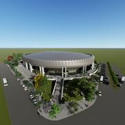 Randare - Velodromul interior de la Craiova / foto: Facebook