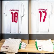 Imagini din vestiarul celor de la CFR Cluj, înaintea meciului cu Paksi