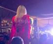 Loredana Groza, show pe mese în fața lui Gică și Ianis Hagi