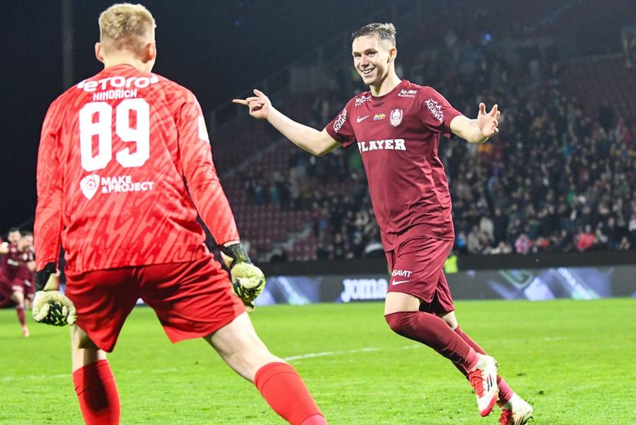 Louis Munteanu / FOTO: Imago „E o minciună gogonată” » Becali nu crede în transferul-record al lui Louis Munteanu: „Asta e suma”