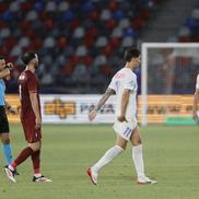 David Miculescu, accidentat în FCSB - Inter d'Escaldes // foto: Cristi Preda (GSP)