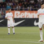David Miculescu, accidentat în FCSB - Inter d'Escaldes // foto: Cristi Preda (GSP)