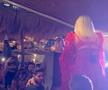 Loredana Groza, show pe mese în fața lui Gică și Ianis Hagi