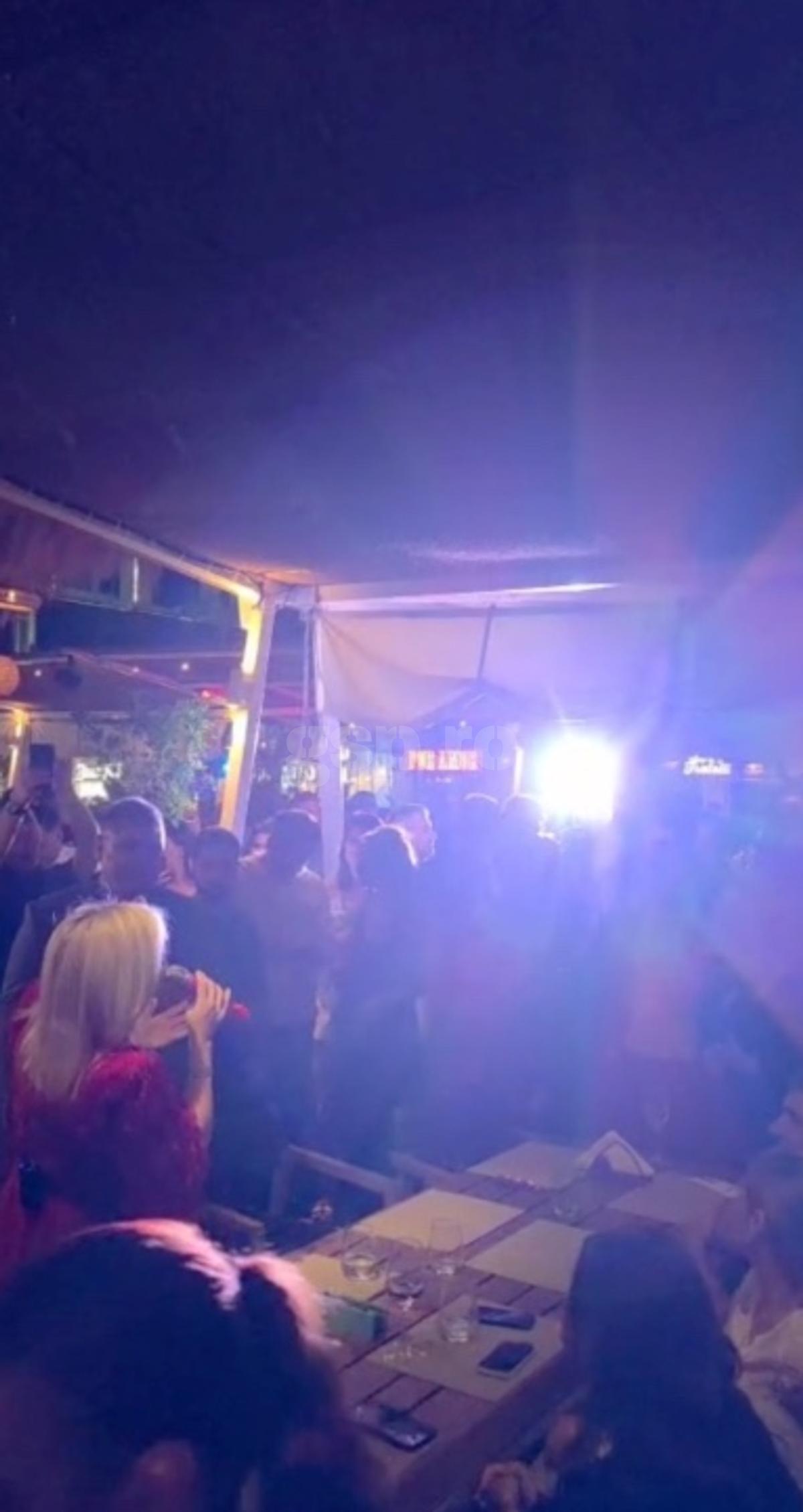 Loredana Groza, show pe mese în fața lui Gică și Ianis Hagi