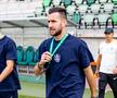 CFR Cluj la inspecția gazonului înaintea meciului cu Paksi