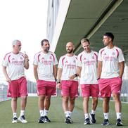 Jose Mourinho, prezent la baza de pregătire a lui Real Madrid // foto: realmadrid.com